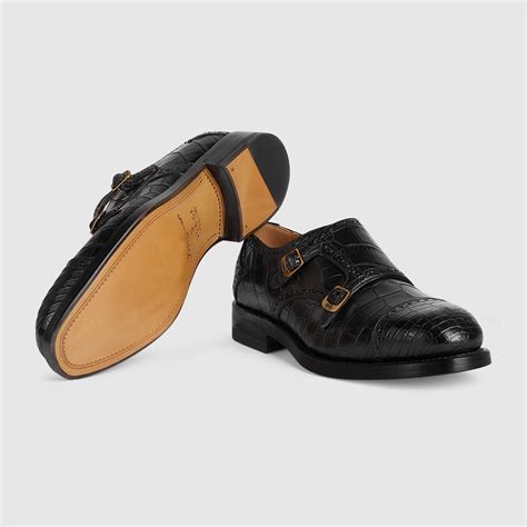 gucci men's monk strap|Men's monk strap shoe .